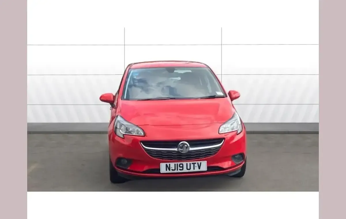 Used Vauxhall Corsa 90 HP (66 kW) 2019 Red Hatchback