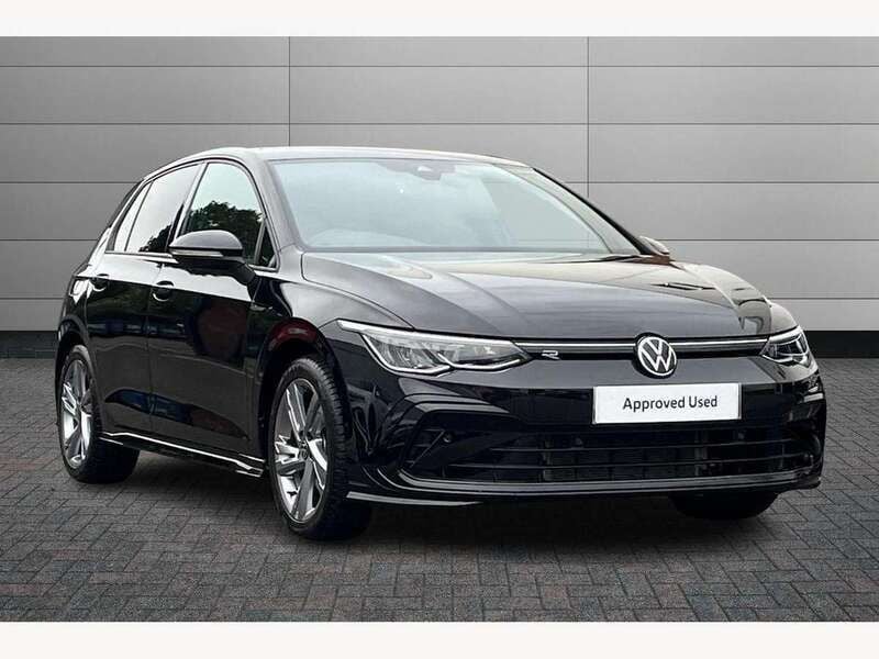 Black Used 2024 VW Golf VIII R-line Hatchback | £26,995 (A bit pricey) - Image 1/4