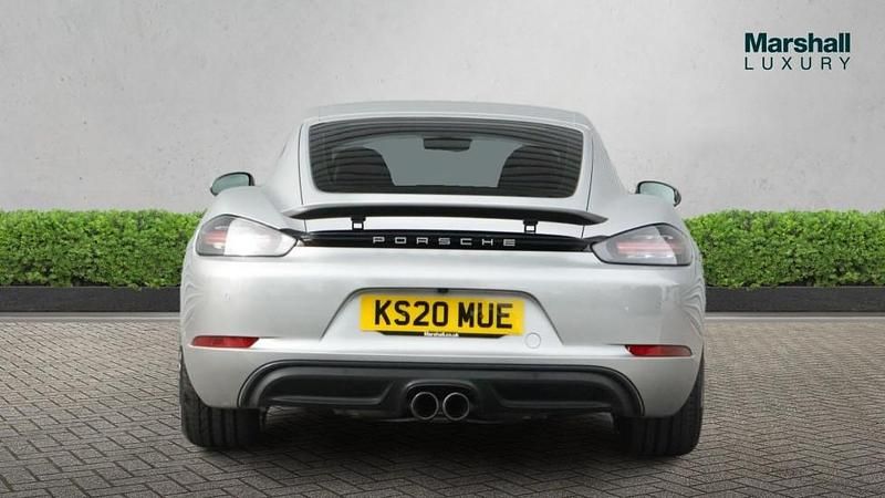 Used Porsche 718 Cayman 300 HP (220 kW) 2020 Silver Coupe