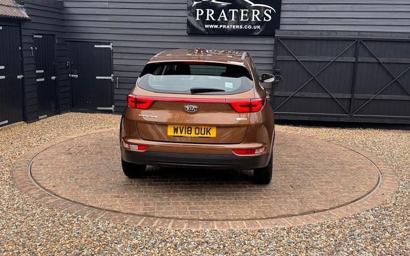 Used Kia Sportage 116 HP (85 kW) 2018 Bronze SUV