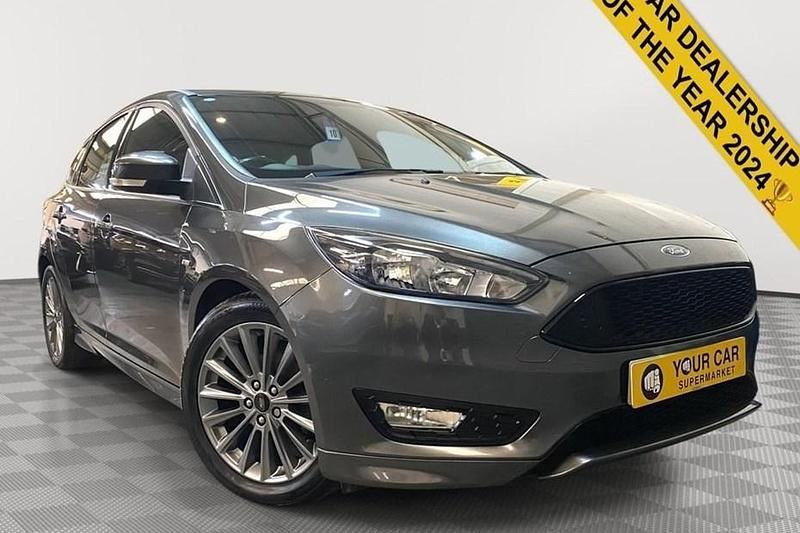 Grey Used 2018 Ford Focus ST-Line Hatchback | £6,695 (Super price) - Image 1/1