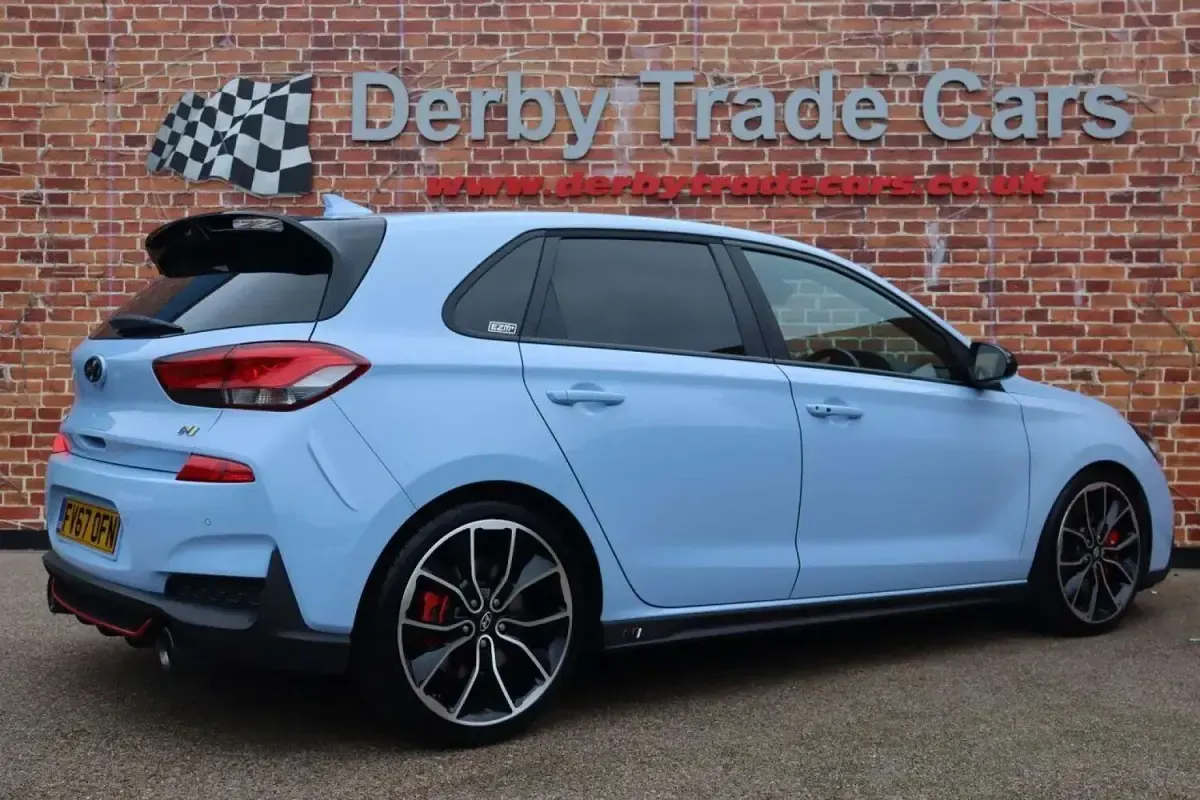 Used Hyundai i30 N Performance 275 HP (202 kW) 2017 Blue Hatchback