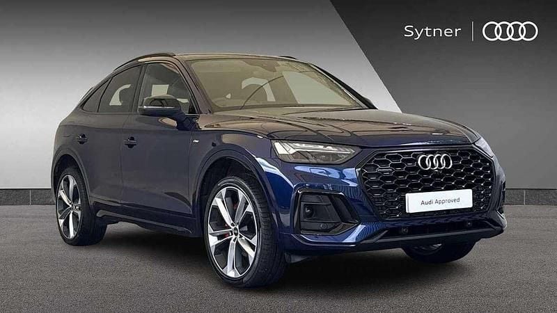 Blue Used 2022 Audi Q5 Sportback Comfort SUV | £37,250 (Fair price) - Image 1/4