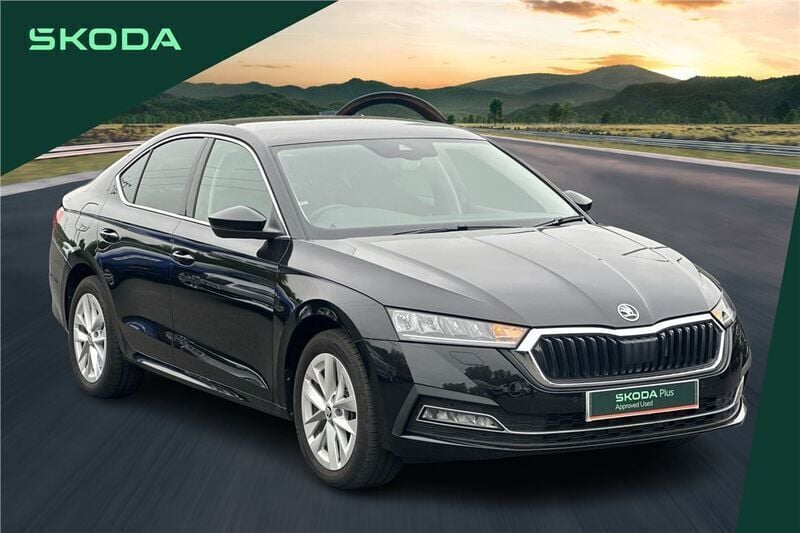 Black Used 2024 Skoda Octavia SE L Hatchback | £20,999 (A bit pricey) - Image 1/4