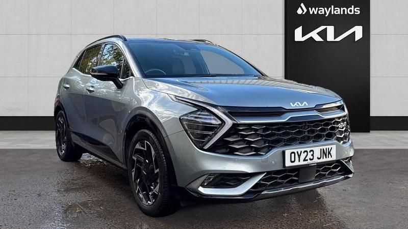 Silver Used 2023 Kia Sportage 4 SUV | £31,495 (A bit pricey) - Image 1/4