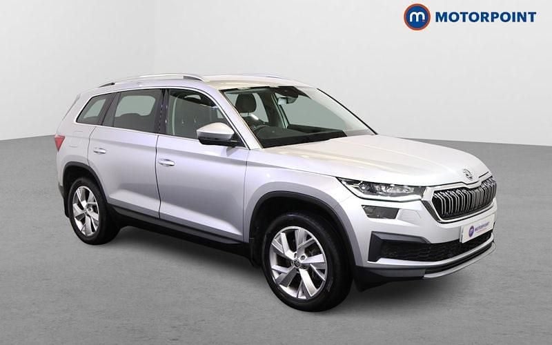 Silver Used 2022 Skoda Kodiaq SE L SUV | £27,149 (Fair price) - Image 1/4