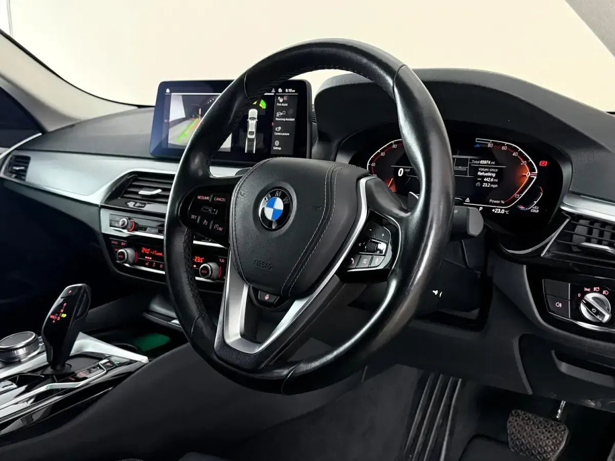 Used BMW 520 2020 Black Sedan