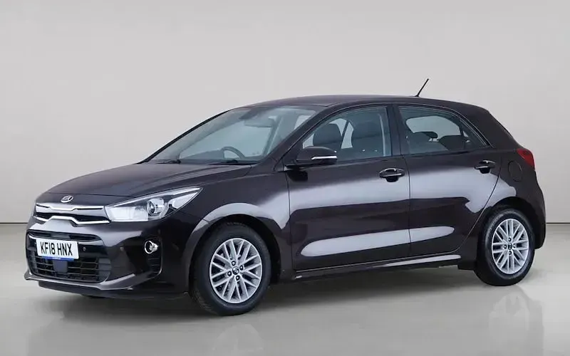 Used Kia Rio 100 HP (73 kW) 2018 Brown Hatchback