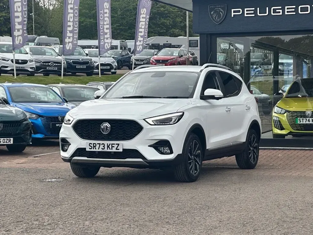 Used MG ZS Exclusive 106 HP (77 kW) 2023 White SUV