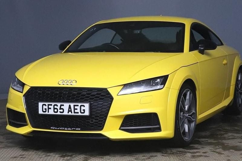 Used Audi TTS Basis 310 HP (228 kW) 2015 Yellow Coupe
