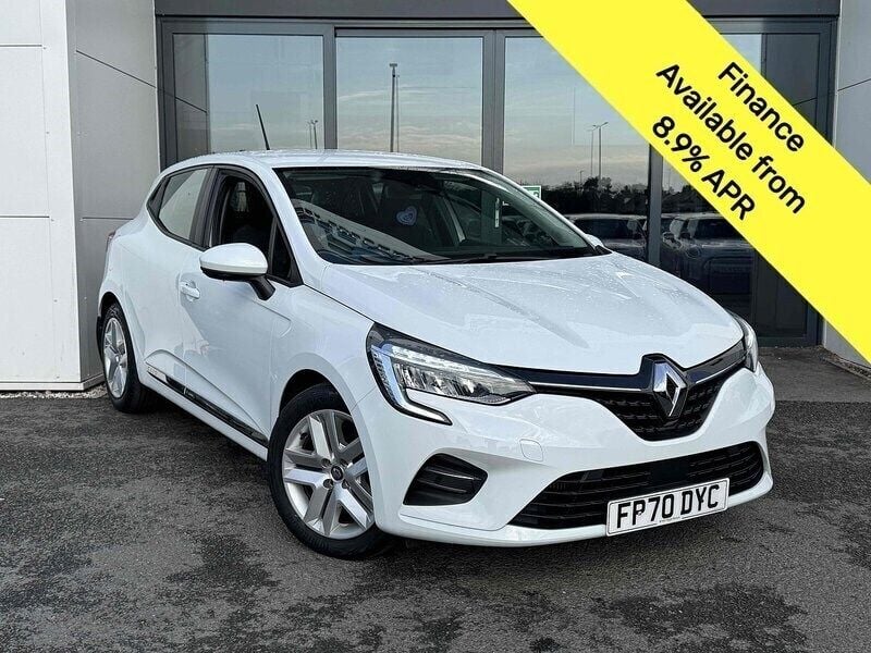 White Used 2020 Renault Clio V Play Hatchback | £10,595 (Good price) - Image 1/3