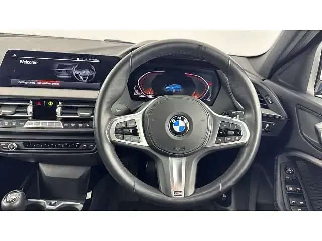 Used BMW 118 M Sport 150 HP (110 kW) 2023 Blue Hatchback