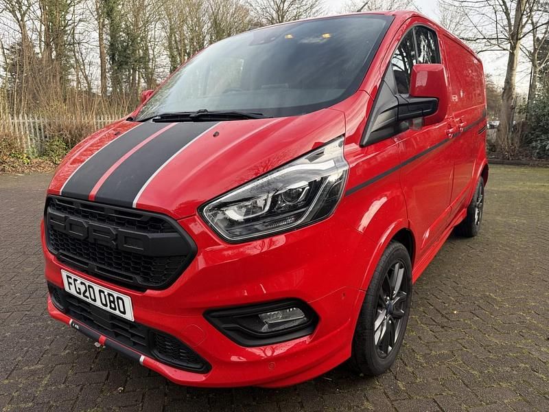 Used Ford Transit Custom Sport 185 HP (136 kW) 2020 Red Van