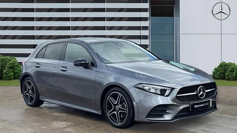Used Mercedes A180 AMG Line Premium 136 HP (100 kW) 2023 Grey Hatchback
