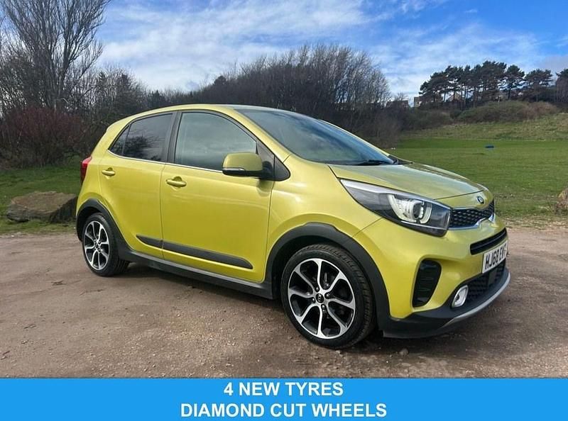 Used Kia Picanto X-Line 84 HP (61 kW) 2018 Green Hatchback