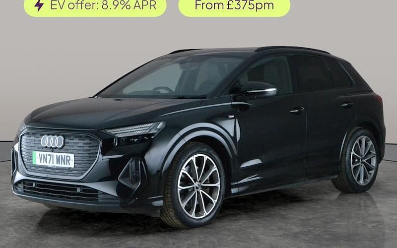 Used Audi Q4 e-tron Comfort 219 kW (299 HP) 2022 Black SUV