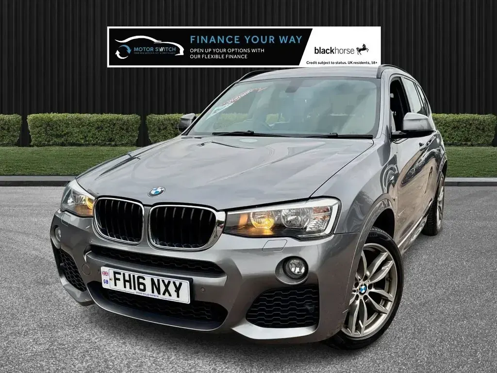 Used BMW X3 M Sport 190 HP (139 kW) 2016 Grey SUV