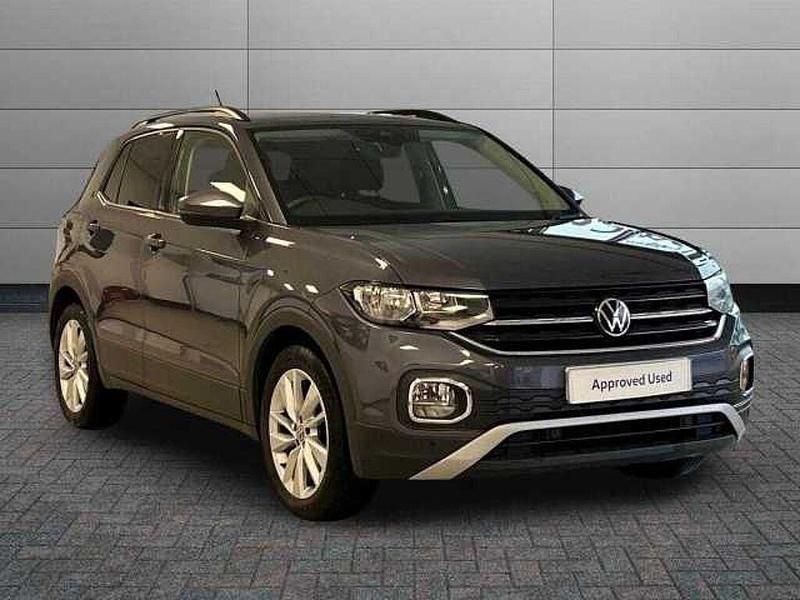 Grey Used 2022 VW T-Cross Active SUV | £15,499 (Fair price) - Image 1/4