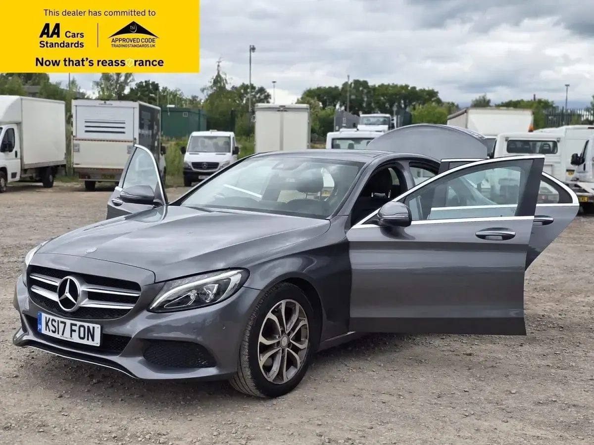 Used Mercedes C220 Premium Plus 2017 Grey Sedan