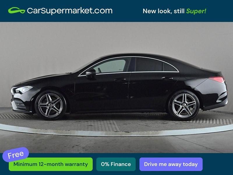 Used Mercedes CLA200 AMG line 2019 Black Coupe