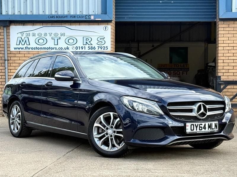 Blue Used 2014 Mercedes C200 Estate | £8,795 (A bit pricey) - Image 1/4