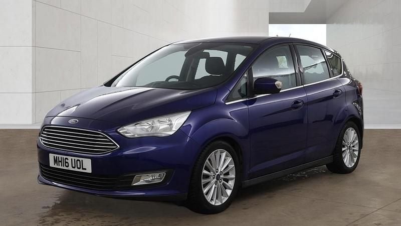 Used Ford C-MAX Titanium 120 HP (88 kW) 2016 Blue MPV