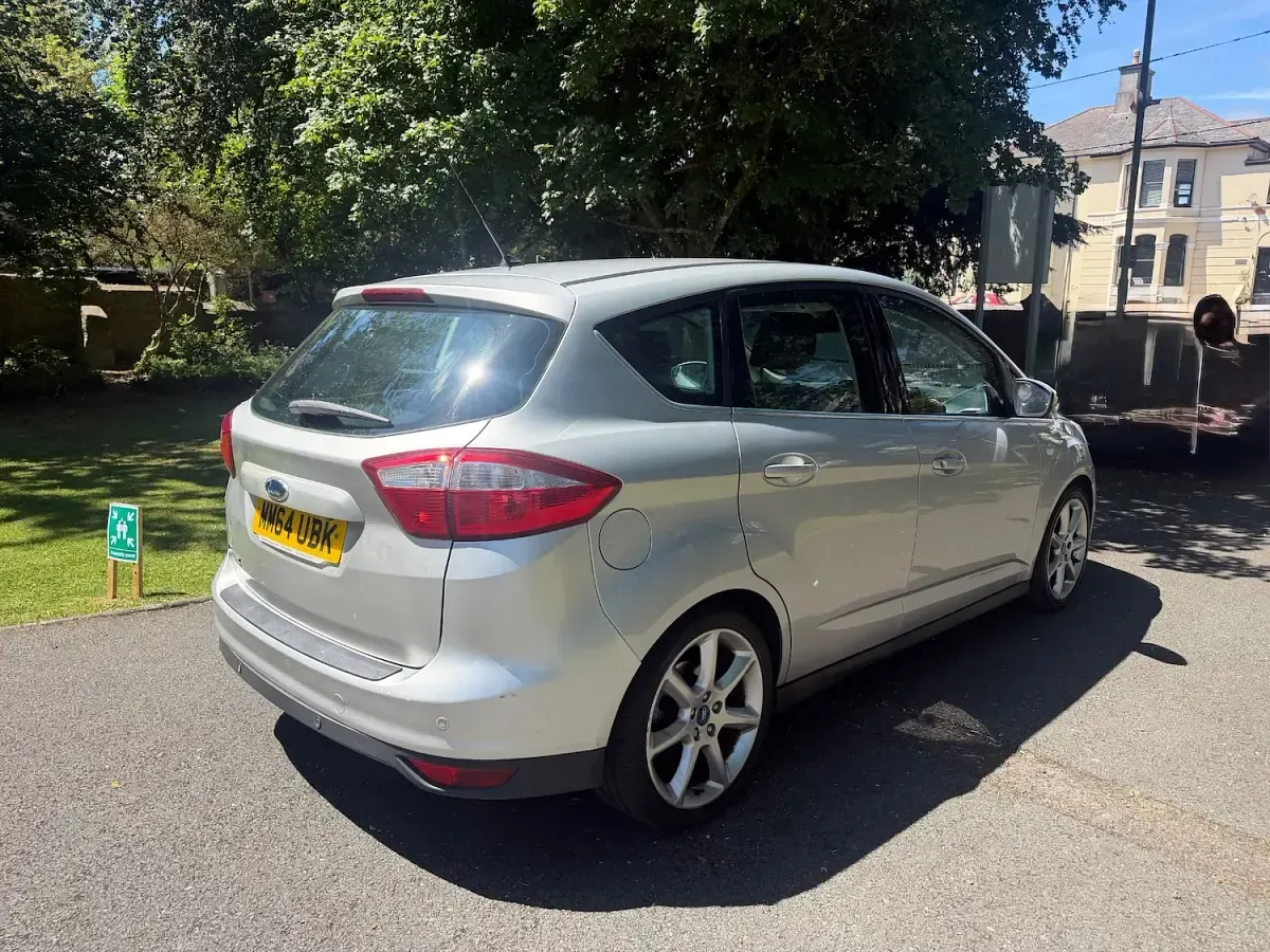 Used Ford C-MAX Titanium 115 HP (84 kW) 2015 Silver MPV