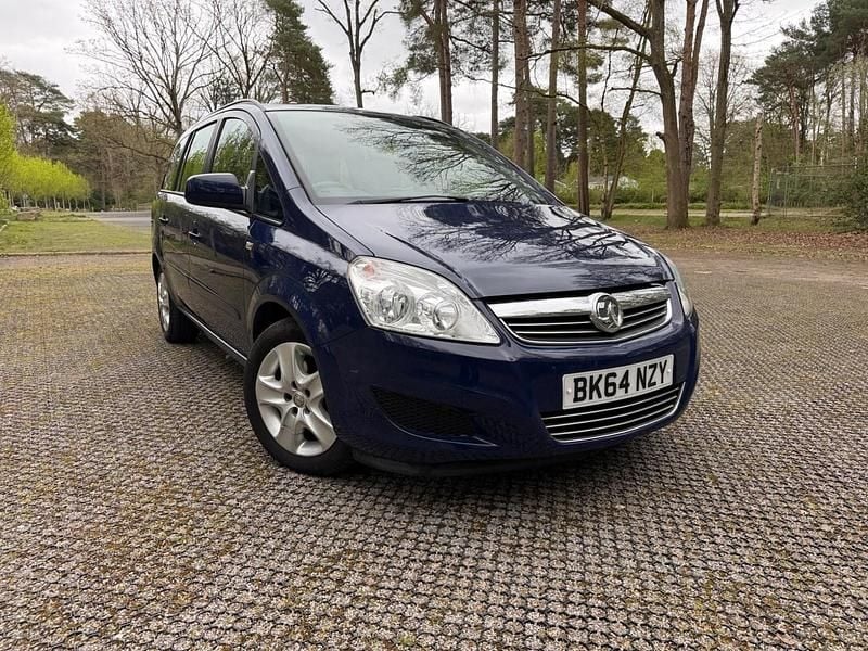 Used Vauxhall Zafira 120 HP (88 kW) 2014 Blue MPV