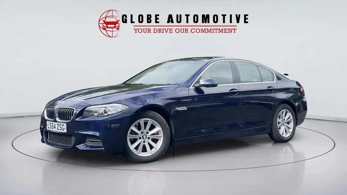 Used BMW 518 2014 Blue Sedan