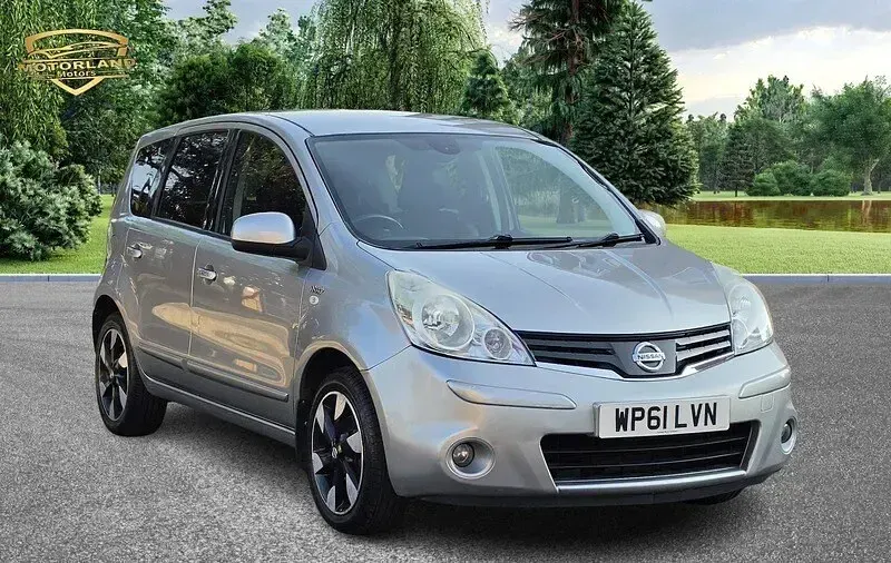 Used Nissan Note N-TEC 110 HP (80 kW) 2012 Silver Hatchback