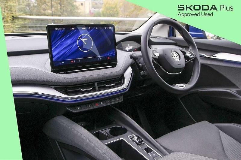 Used Skoda Enyaq iV ecoSuite 150 kW (204 HP) 2024 Energy blue SUV