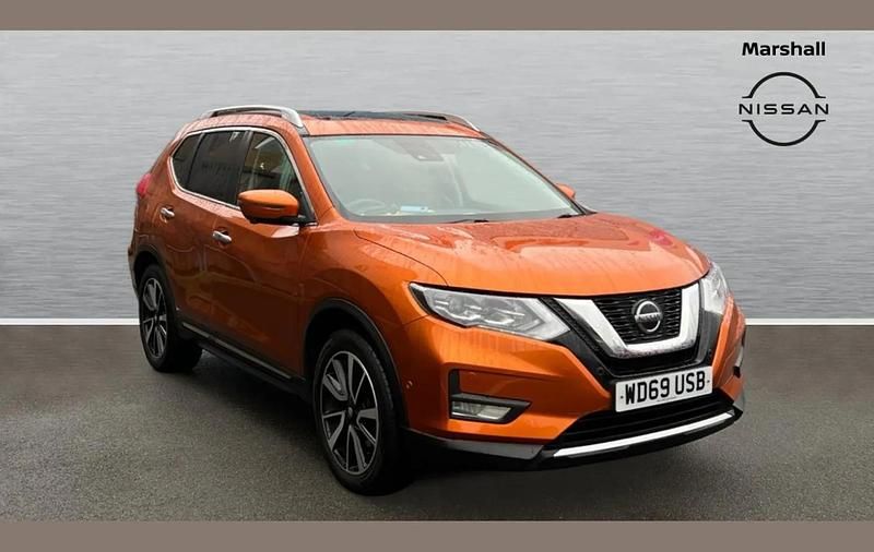 Orange Used 2020 Nissan X-Trail Tekna SUV | £16,622 (A bit pricey) - Image 1/4