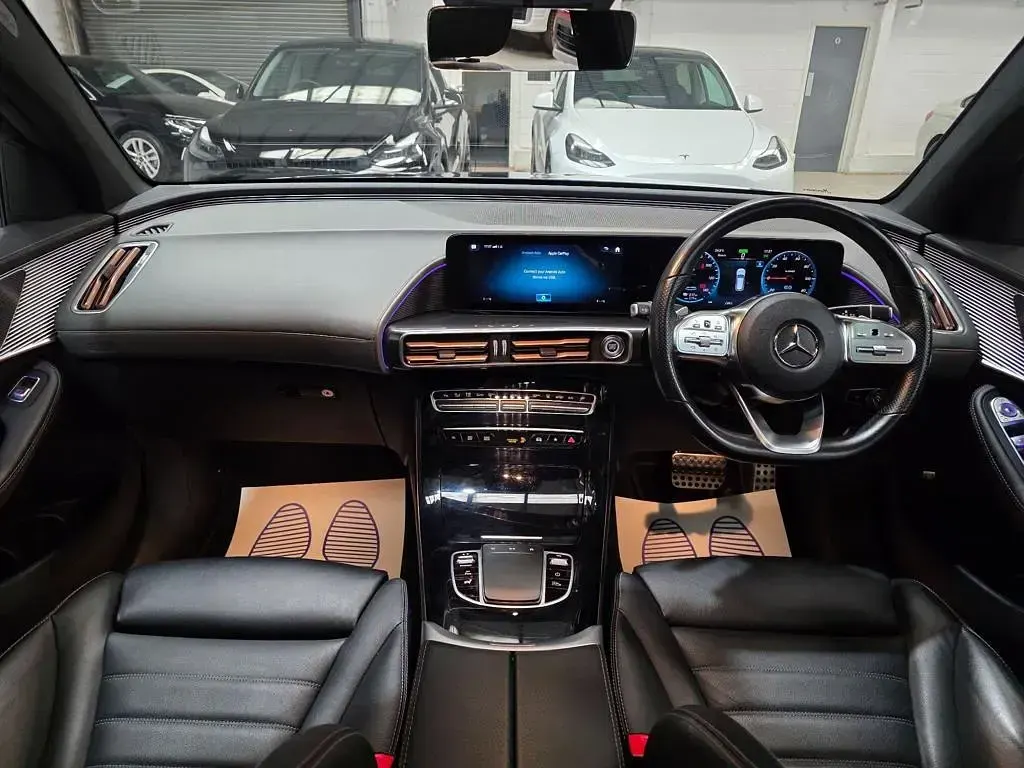 Used Mercedes EQC400 AMG line 300 kW (408 HP) 2022 Grey SUV
