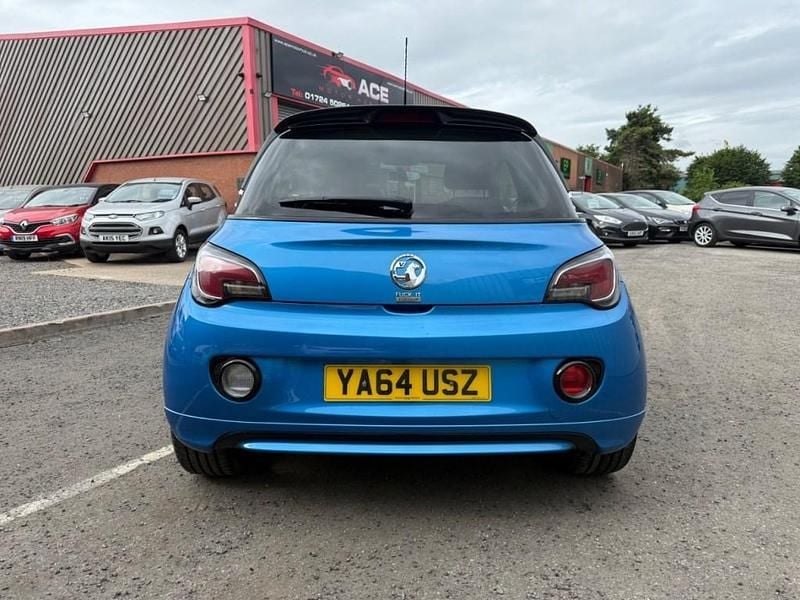Used Vauxhall Adam Slam 2015 Blue Hatchback