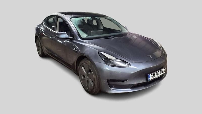 Grey Used 2020 Tesla Model 3 Standard Range Sedan | £15,495 (Fair price) - Image 1/2