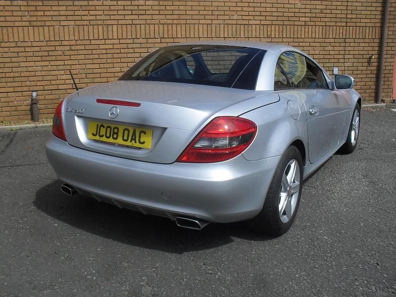 Used Mercedes SLK200 2008 Silver Cabriolet