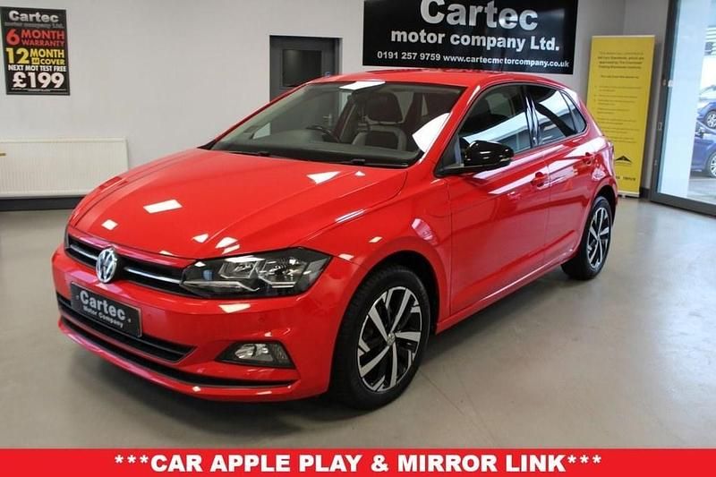 Used VW Polo Beats 95 HP (69 kW) 2019 Red Hatchback