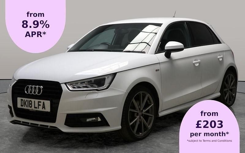 White Used 2018 Audi A1 Sportback Black Edition Hatchback | £12,255 (Fair price) - Image 1/1