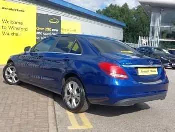 Used Mercedes C200 Executive 184 HP (135 kW) 2017 Blue Sedan