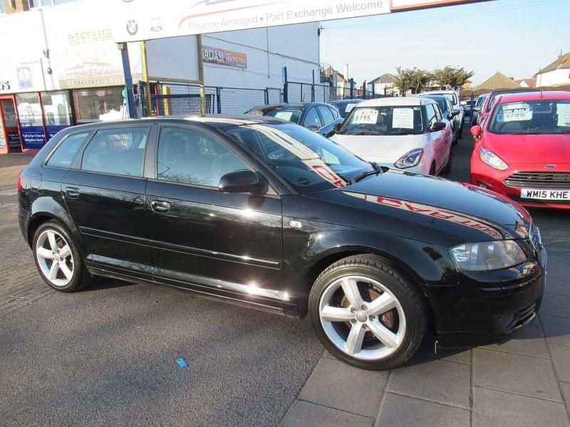 Używany Audi A3 Comfort 2008 Czarny Hatchback