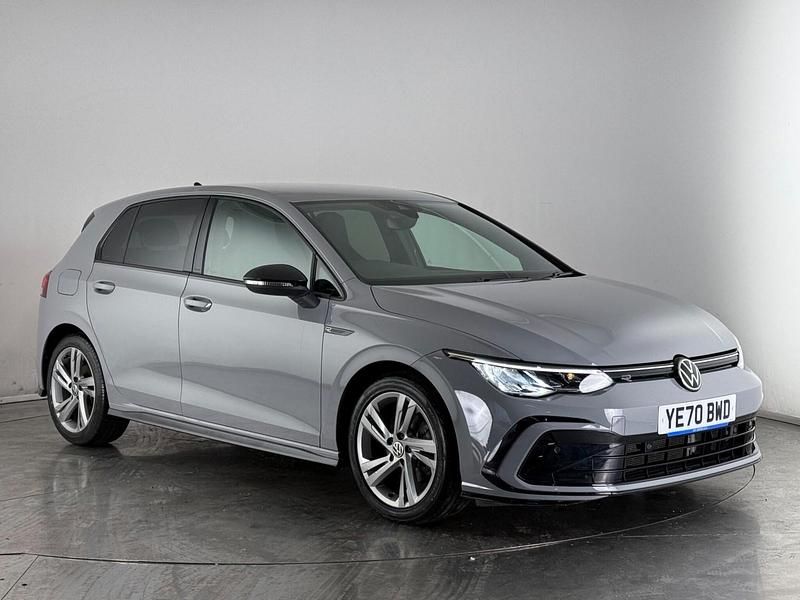 Grey Used 2020 VW Golf VIII R-line Hatchback | £18,700 (Good price) - Image 1/4