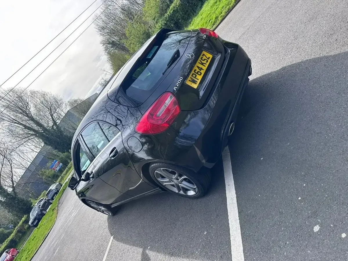 Used Mercedes A200 136 HP (100 kW) 2014 Black Hatchback
