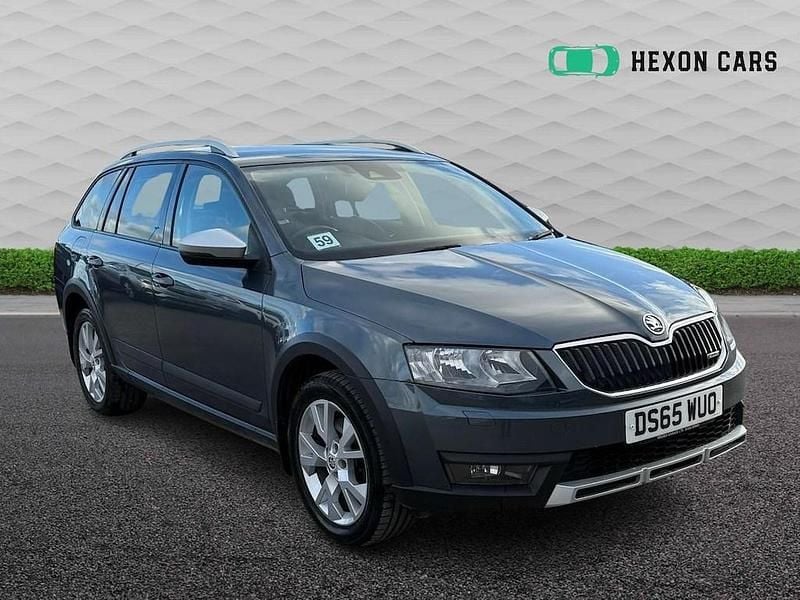 Grey Used 2015 Skoda Octavia Scout 4x4 Estate | £8,395 (Good price) - Image 1/3