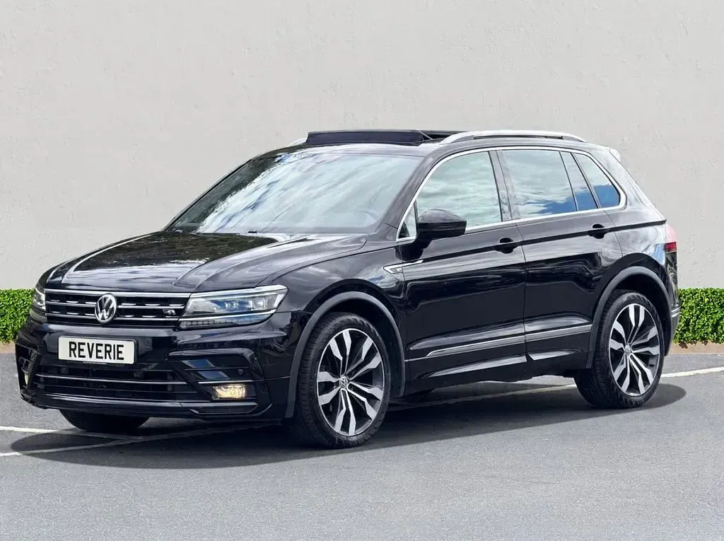 Used VW Tiguan R-line 150 HP (110 kW) 2018 Black SUV