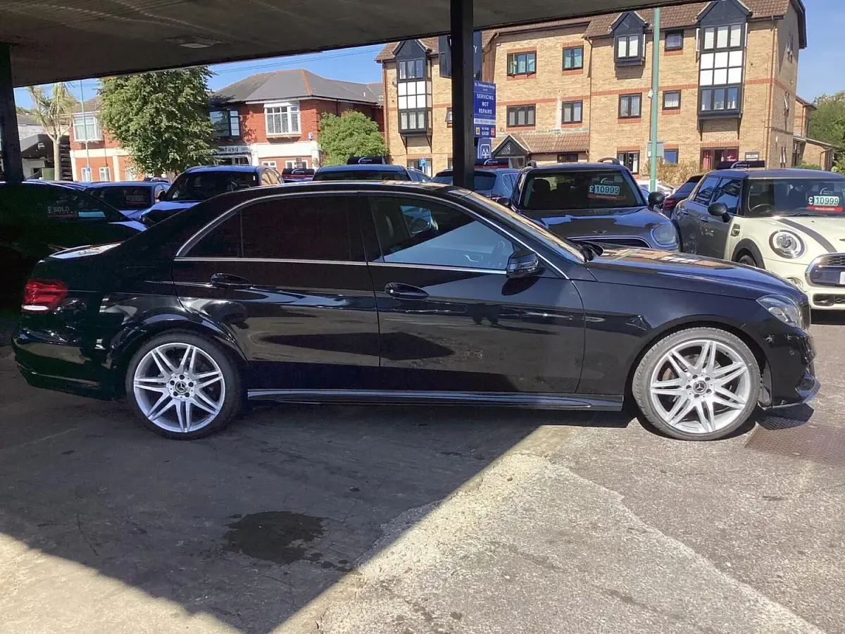 Used Mercedes E250 AMG 2014 Black Sedan