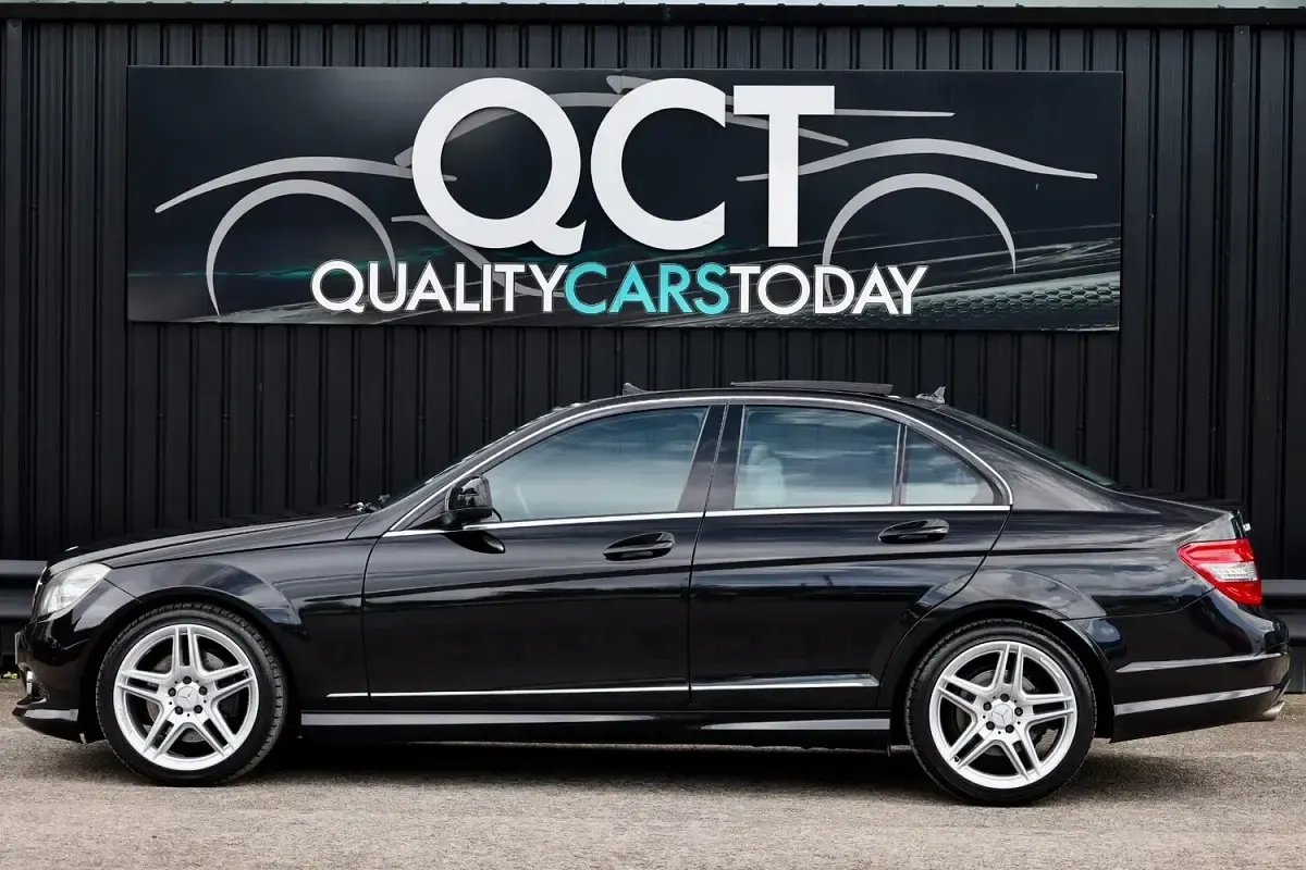 Used Mercedes C280 228 HP (167 kW) 2008 Black Sedan