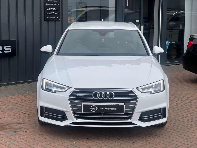 Used Audi A4 S-Line 190 HP (139 kW) 2017 White Estate