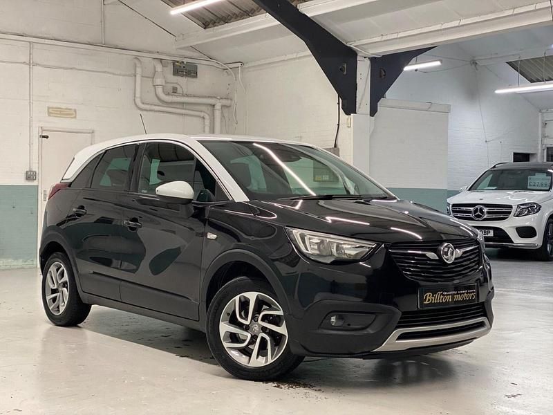 Used Vauxhall Crossland X S 120 HP (88 kW) 2018 Black SUV