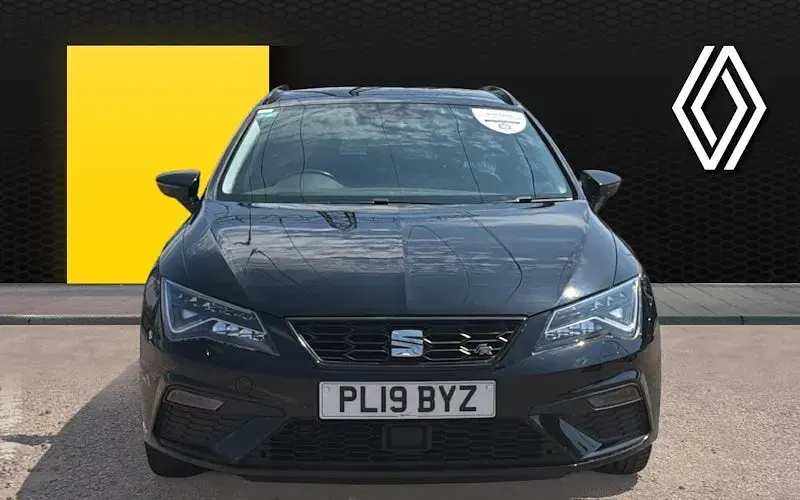 Used Seat Leon FR Sport 150 HP (110 kW) 2019 Black Estate
