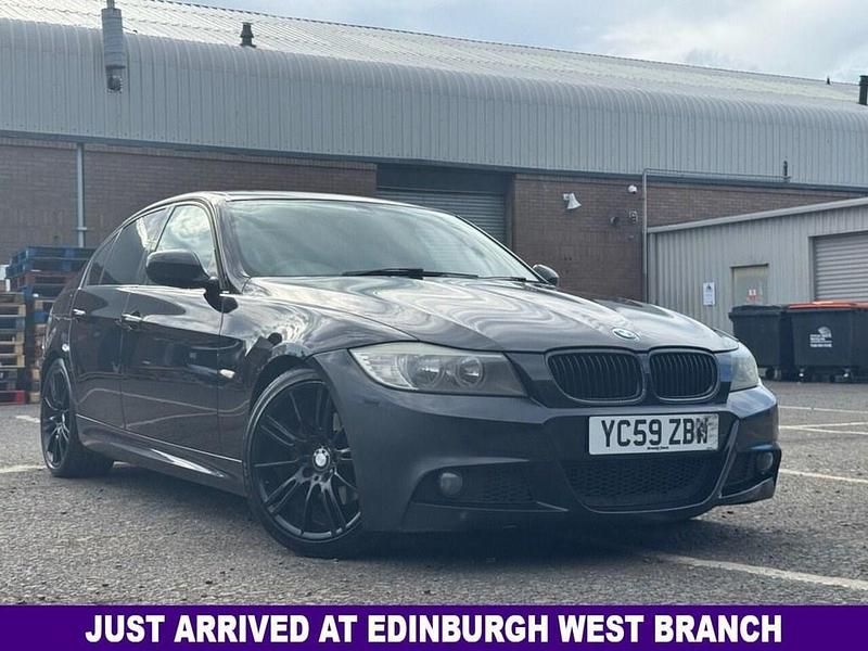Black Used 2009 BMW 318 M Sport Sedan | £3,995 (Fair price) - Image 1/4